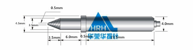 GP-11S、定位針、探針外徑為4.5mm ，長度為35.5mm、ICT測試針、功能夾具定位針、測試針、五金配件
